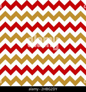 Abstrakte geometrische Zickzack-Textur. Vektorgrafik. Nahtloses Muster. Stock Vektor