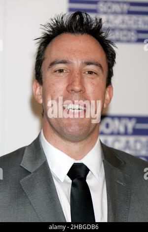 Christian O'Connell nimmt an den Sony Radio Awards im Grosvenor House Hotel im Zentrum von London Teil. Stockfoto