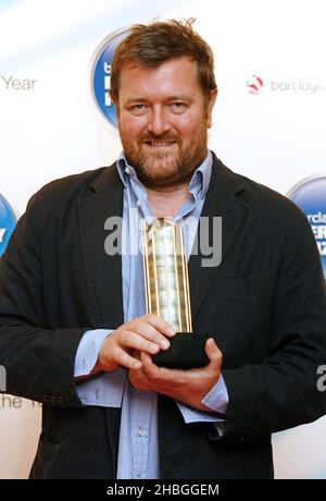 Guy Garvey während der Bekanntgabe der Nominierungen für den Mercury-Preis von Barclaycard im Krankenhaus in London. Stockfoto