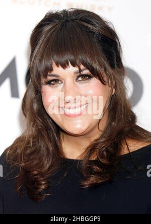 Rumer kommt bei den Mojo Awards in der Brauerei in London an. Stockfoto