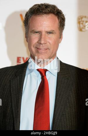 Der Schauspieler will Ferrell nimmt an der BAFTA Ã’A Life in Picturs'-Veranstaltung Teil, der eine Satellitenvorführung von „Everything Must Go“ im Vue Cinema, Leicester Square, London, folgt Stockfoto