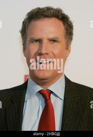 Der Schauspieler will Ferrell nimmt an der BAFTA Ã’A Life in Picturs'-Veranstaltung Teil, der eine Satellitenvorführung von „Everything Must Go“ im Vue Cinema, Leicester Square, London, folgt Stockfoto