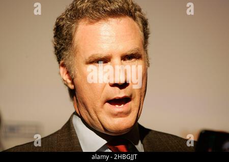 Der Schauspieler will Ferrell nimmt an der BAFTA Ã’A Life in Picturs'-Veranstaltung Teil, der eine Satellitenvorführung von „Everything Must Go“ im Vue Cinema, Leicester Square, London, folgt Stockfoto