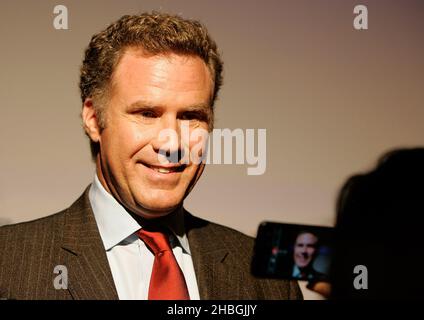 Der Schauspieler will Ferrell nimmt an der BAFTA Ã’A Life in Picturs'-Veranstaltung Teil, der eine Satellitenvorführung von „Everything Must Go“ im Vue Cinema, Leicester Square, London, folgt Stockfoto