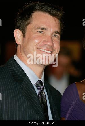 Tate Taylor, die Regisseurin bei der britischen Filmpremiere von The Help auf dem Curzon Mayfair in Mayfair, London. Stockfoto