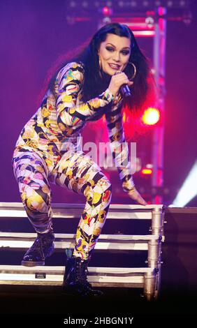 Jessie J spielt bei BBC 1Xtra Live an der 02 Academy Brixton London Stockfoto