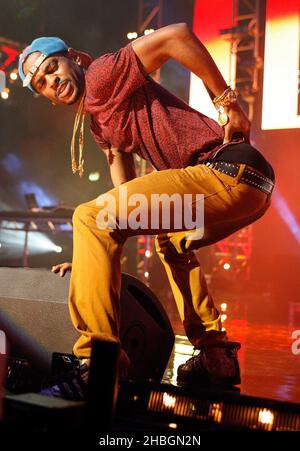 Big Sean bei BBC 1Xtra Live bei der Academy Brixton O2 in London. Stockfoto