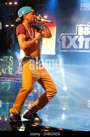 Big Sean bei BBC 1Xtra Live bei der Academy Brixton O2 in London. Stockfoto