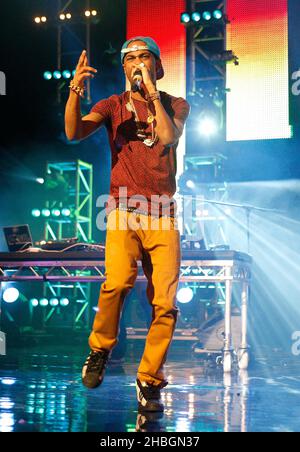 Big Sean bei BBC 1Xtra Live bei der Academy Brixton O2 in London. Stockfoto