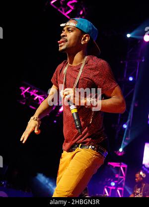 Big Sean bei BBC 1Xtra Live bei der Academy Brixton O2 in London. Stockfoto