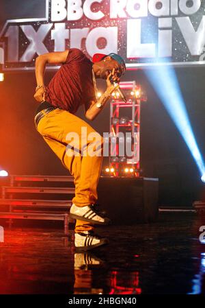 Big Sean bei BBC 1Xtra Live bei der Academy Brixton O2 in London. Stockfoto