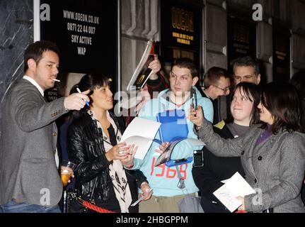 Danny Dyer bei der Weltpremiere von „Deviation“ im Odeon Cinema in Covent Garden, London. Stockfoto