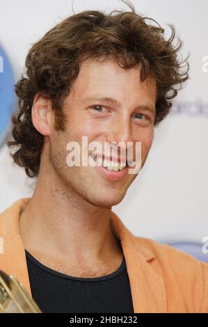 Sam Lee bei der Ankunft bei den Mercury Prize „Alben des Jahres“ Nominierungen bei Covent Garden in London. Stockfoto