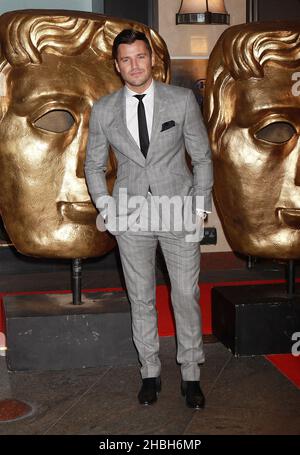 Mark Wright nimmt an den British Academy Games Awards im Hilton Hotel, Park Lane in London Teil. Stockfoto