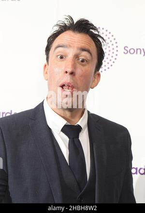 Christian O'Connell nimmt an den Sony Radio Academy Awards im Grosvenor House Hotel in London Teil. Stockfoto