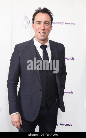 Christian O'Connell nimmt an den Sony Radio Academy Awards im Grosvenor House Hotel in London Teil. Stockfoto