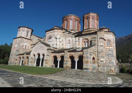 Griechisch-orthodoxe Kloster in der Nähe von Kavala, Griechenland Stockfoto