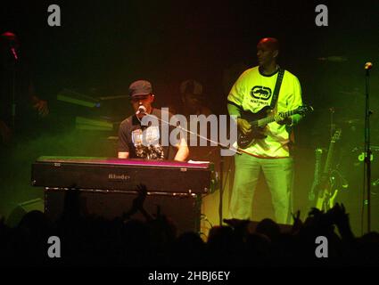 Justin Timberlake spielt geheimen Gig im Coronet Cinema in New Kent Road, London. Stockfoto