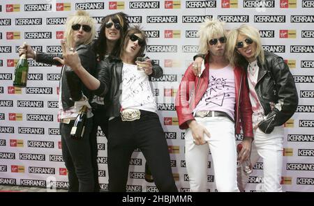 Die Türme von London kommen im Kerrang an! Auszeichnungen 2005, in der Brauerei in London. Stockfoto