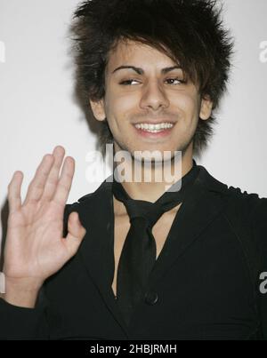 Kemal von Big Brother nimmt Teil. Stockfoto