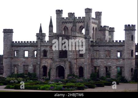 Lowther Castle Country House & Gardens, Lake District National Park, Cumbria, England, Großbritannien. Stockfoto