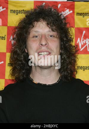 Stuart Cable nimmt Teil. Stockfoto