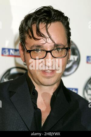 Richard Hawley nimmt am Nationwide Mercury Prize 2006 im Grosvenor House Hotel - London Teil. Unterhaltung Stockfoto