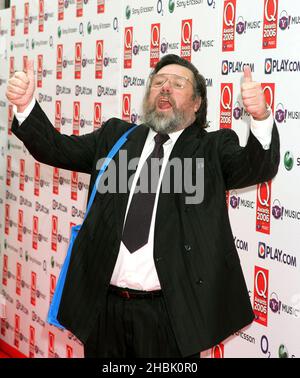 Ricky Tomlinson bei der Ankunft bei den Q Awards 2006 im Grosvenor House Hotel, London, am 30. Oktober 2006. Unterhaltung Stockfoto