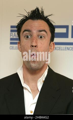 Christian O'Connell bei der Ankunft für die Sony Radio Academy Awards 2007 im Grosvenor House Hotel im Zentrum von London, 30. April 2007. Stockfoto