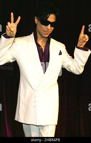 Prince kündigt seine neue Date Tour 21 in der O2 Arena an, im Hospital in Covent Garden, im Zentrum von London. Stockfoto