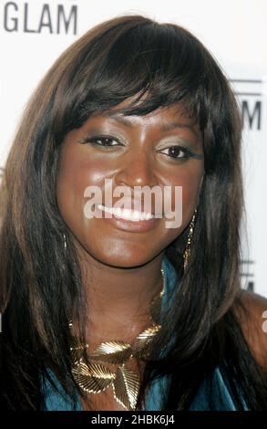 Mica Paris trifft beim britischen Premierminister von Lipteese im Bloomsbury Ballroom in London ein. Stockfoto