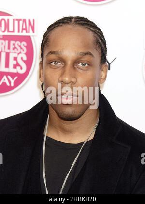 Lemar kommt zu den Cosmopolitan Ultimate Women of the Year Awards 2008 im Banqueting House, Whitehall Place, London. Stockfoto