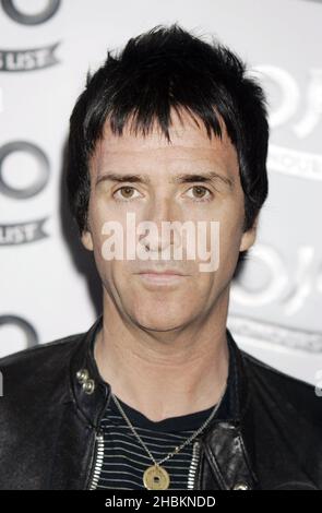 Johnny Marr kommt bei den MOJO Awards in der Brauerei in London an. Stockfoto