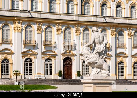 Das barocke Lustheimer Schloss und sein Park in Oberschleißheim bei München Stockfoto