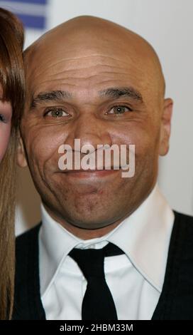 Goldie kommt am 10,2010. Mai bei den Sony Radio Awards im Grosvenor House Hotel an. Stockfoto