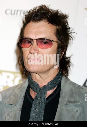 Glenn Hughes nimmt an den Classic Rock Awards im Roundhouse in Camden, London, Teil. Stockfoto