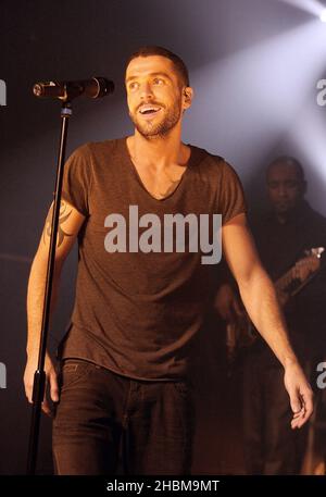 Shayne ward tritt im G-A-Y Heaven in London auf. Stockfoto