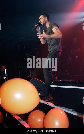Shayne ward tritt im G-A-Y Heaven in London auf. Stockfoto