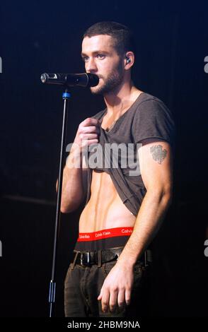 Shayne ward tritt im G-A-Y Heaven in London auf. Stockfoto