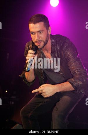 Shayne ward tritt im G-A-Y Heaven in London auf. Stockfoto