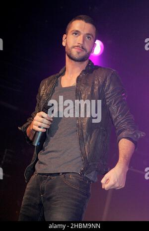 Shayne ward tritt im G-A-Y Heaven in London auf. Stockfoto
