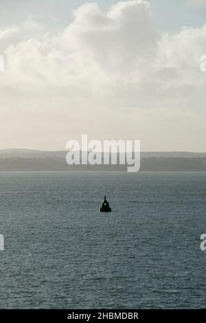 Landschaft Von Portsmouth Auf Der Isle Of Wight Stockfoto