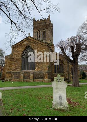 St. Giles Kirche Northampton Großbritannien Stockfoto