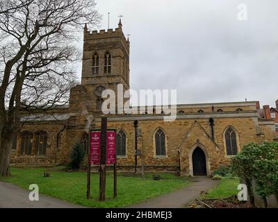 St. Giles Kirche Northampton Großbritannien Stockfoto