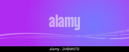 Rosa blau und lila violett Gradient verschwommenes Banner. Leerer romantischer Hintergrund. Abstrakte Textur. Stockfoto