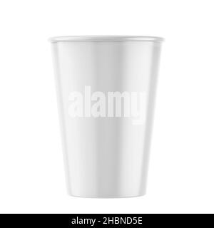 Papier Kaffeetasse Stockfoto