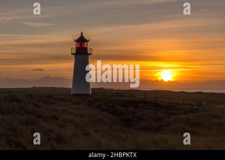 Lighthouse List West Stockfoto