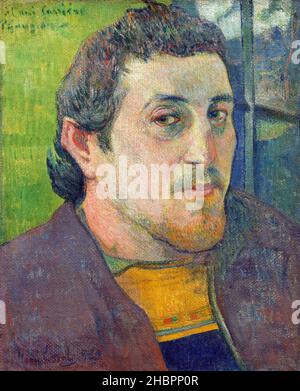 Selbstporträt Carrière (1888) von Paul Gauguin. Stockfoto