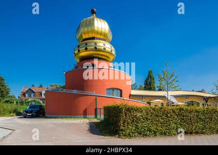 Deutschland, Wuelfrath, Bergisches Land, Niederbergisches Land, Niederberg, Rheinland, Nordrhein-Westfalen, NRW, Evangelischer Kindergarten und Famili Stockfoto