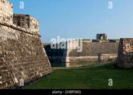 Sri Lanka, Northern Province, Province du Nord, Nördliche Provinz, Fort de Jaffna, Jaffna Fort, Burg von Jaffna Stockfoto
